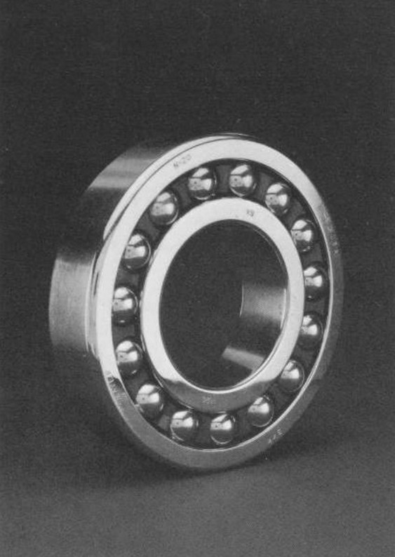 Self-aligning ball bearing. 1929. Steel, 8½" (21.5 cm) diameter. The Museum of Modern Art, Nett1 York; Gift of SKF Industries