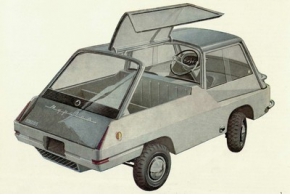 С. Леоничева. Микроавтомобиль «Муравей». 1967