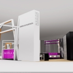 Дизайн выставочной площадки для компании «Найди». Ижевск