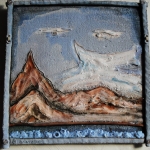 Глаза неба. Шамот, фаянс, глина, смальта. Глаза неба. Шамот, фаянс, глина, смальта.