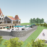 Проект детского парка в Воткинске. Визуализация. Архитекторы Егор Шмыков, Сергей Богданов Проект детского парка в Воткинске. Визуализация. Архитекторы Егор Шмыков, Сергей Богданов