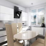 4-х комнатная. квартира в стиле хайтек.Кухня 4-х комнатная. квартира в стиле хайтек.Кухня