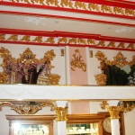 Декор лепниной интерьера в сочетании стилей барокко, роккоко.