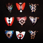 Ювелирная эмаль, медь. Ювелирная эмаль, медь.