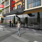 Архитектурное бюро MADE GROUP. Жилой комплекс «Голливуд» на улице 10 лет Октября в Ижевске. Визуализация Архитектурное бюро MADE GROUP. Жилой комплекс «Голливуд» на улице 10 лет Октября в Ижевске. Визуализация