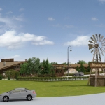 Архитектурное бюро MADE GROUP. Кафе на Славянском шоссе в Ижевске. Визуализация Архитектурное бюро MADE GROUP. Кафе на Славянском шоссе в Ижевске. Визуализация