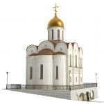 Архитектурное бюро MADE GROUP. Храм Святого Луки. Визуализация Архитектурное бюро MADE GROUP. Храм Святого Луки. Визуализация