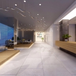 Архитектурное бюро MADE GROUP. Жилой комплекс «Ocean city» на перекрестке улиц Пушкинская и Кирова в Ижевске. Холл ЖК Архитектурное бюро MADE GROUP. Жилой комплекс «Ocean city» на перекрестке улиц Пушкинская и Кирова в Ижевске. Холл ЖК