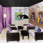 Дизайн проект зала. Ижевск